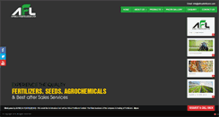 Desktop Screenshot of africafertilizers.com